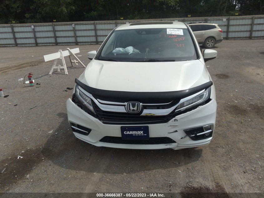 VIN 5FNRL6H96JB047654 2018 HONDA ODYSSEY ELITE