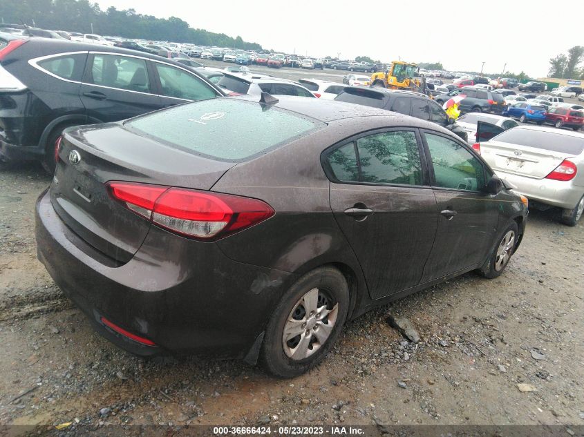 2017 KIA FORTE LX - 3KPFK4A71HE047600