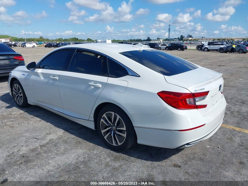 VIN 1HGCV3F57MA000355 2021 HONDA ACCORD HYBRID EX-L