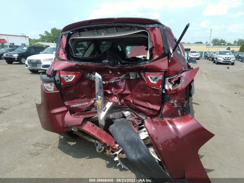2017 CHEVROLET TRAVERSE LT - 1GNKVGKD6HJ249919