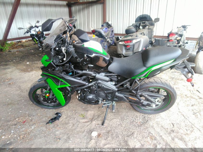 2022 KAWASAKI KLE650 F - ML5LEEH10NDA05124