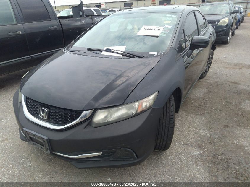 2015 HONDA CIVIC SEDAN EX - 19XFB2F80FE035246