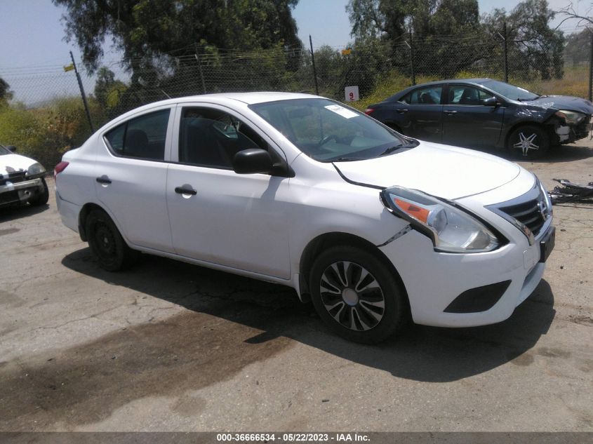 2015 NISSAN VERSA S - 3N1CN7AP5FL911670