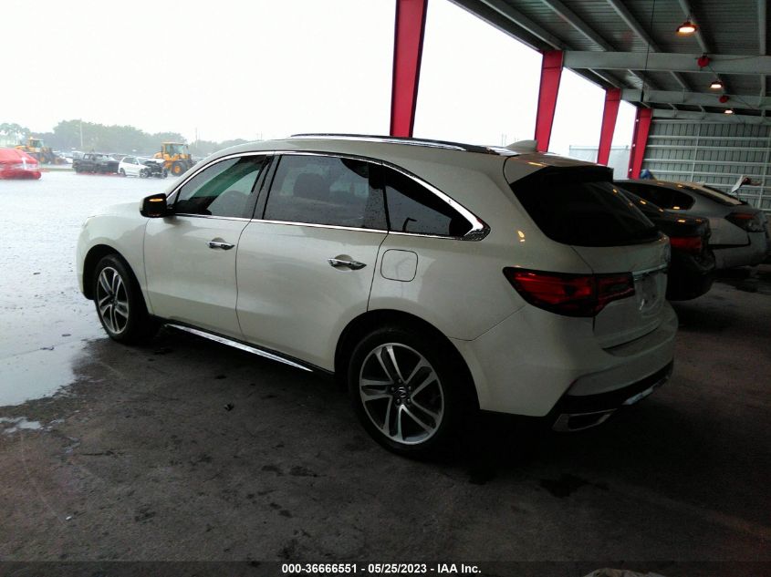 2017 ACURA MDX W/ADVANCE - 5FRYD4H92HB035071