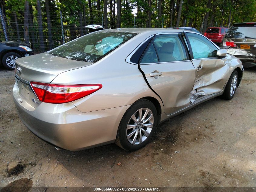 2015 TOYOTA CAMRY HYBRID LE/XLE/SE - 4T1BD1FK5FU166524