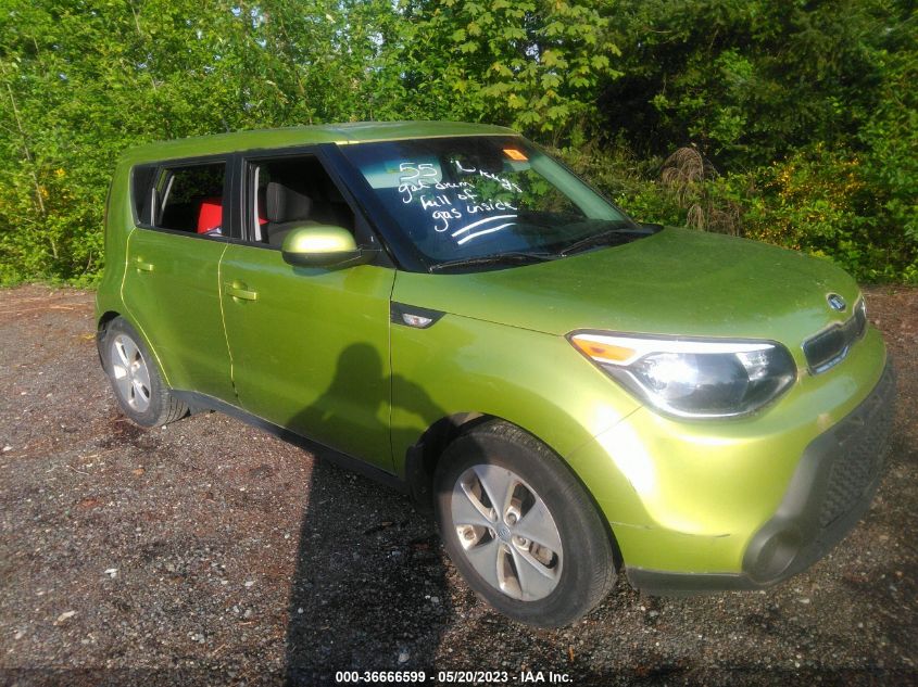 2014 KIA SOUL BASE - KNDJN2A21E7742911