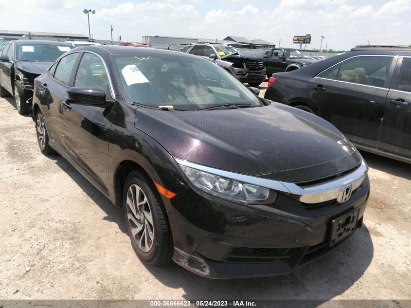 2018 HONDA CIVIC SEDAN EX - 19XFC2F75JE032923