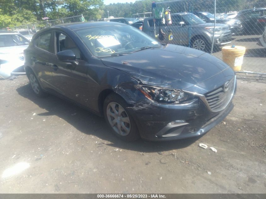 2014 MAZDA MAZDA3 I SPORT - JM1BM1K79E1204648