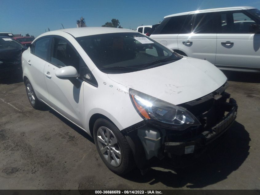 2014 KIA RIO LX - KNADM4A31E6371756