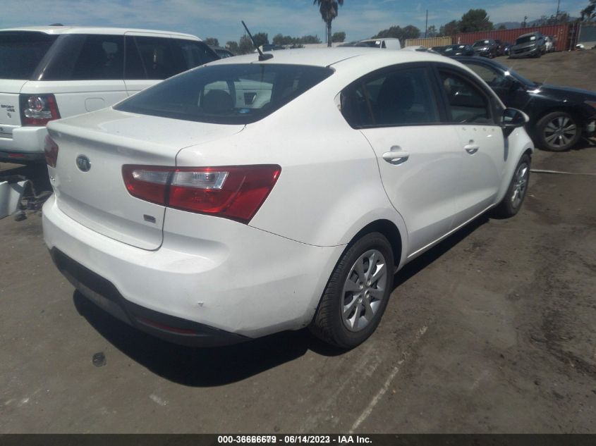 2014 KIA RIO LX - KNADM4A31E6371756