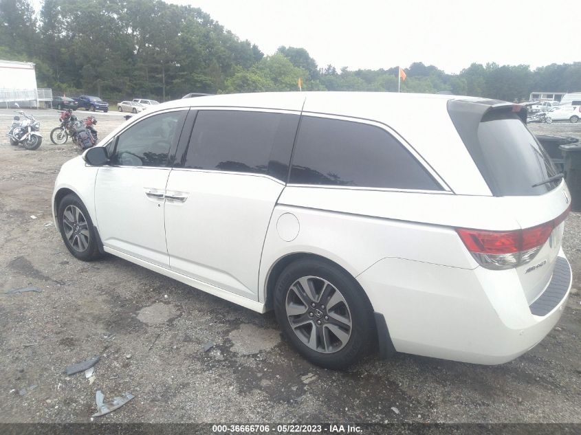 2015 HONDA ODYSSEY TOURING - 5FNRL5H90FB104965