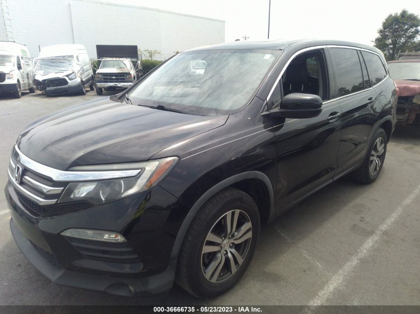 2016 HONDA PILOT EX-L - 5FNYF5H7XGB011356