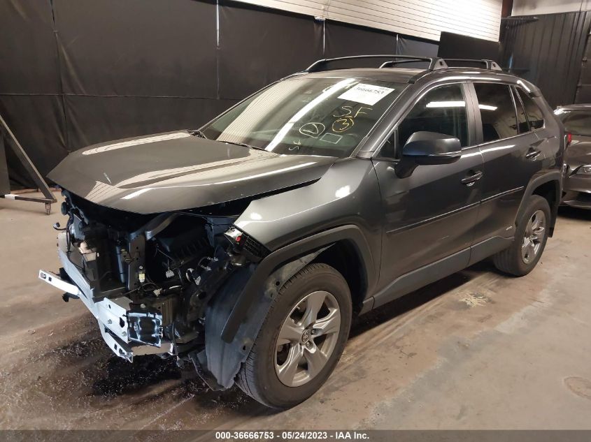 2022 TOYOTA RAV4 HYBRID LE - 4T3MWRFV0NU061231