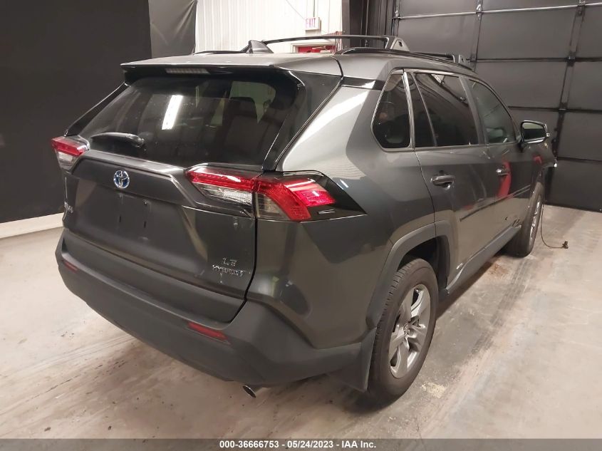 2022 TOYOTA RAV4 HYBRID LE - 4T3MWRFV0NU061231