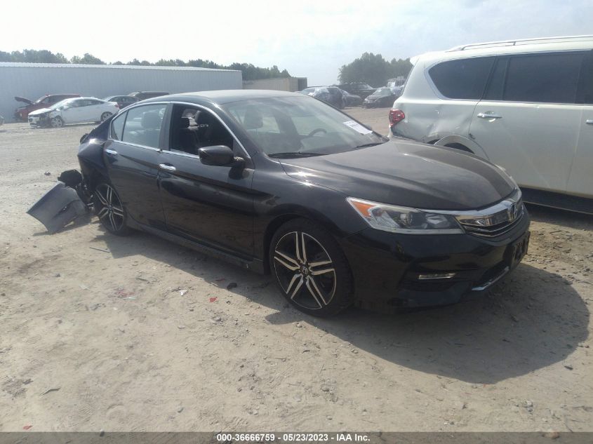 2017 HONDA ACCORD SEDAN SPORT - 1HGCR2F51HA268273