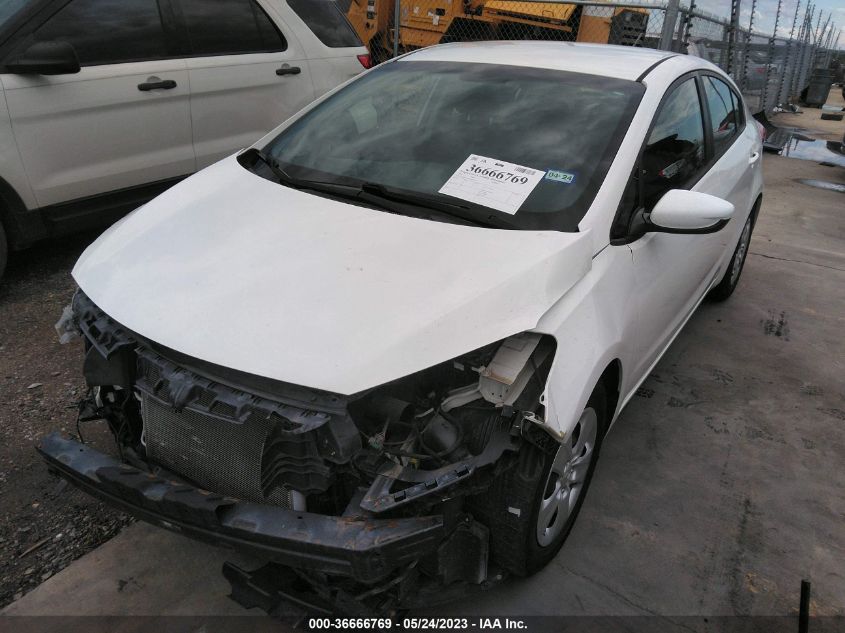 2016 KIA FORTE LX - KNAFK4A64G5486286