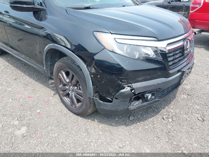 2017 HONDA RIDGELINE SPORT - 5FPYK3F12HB015134