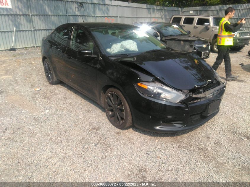 2016 DODGE DART SXT SPORT BLACKTOP - 1C3CDFFA5GD822319