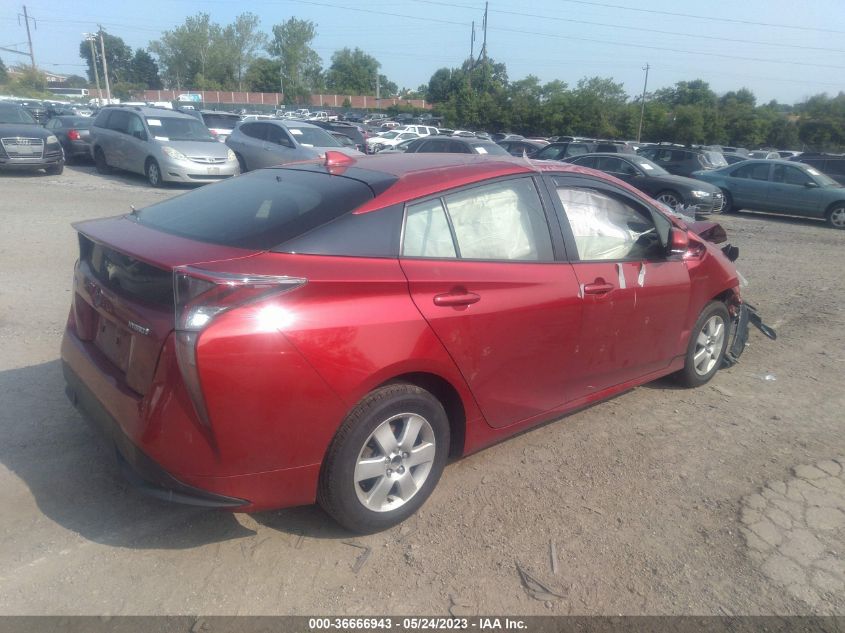 2016 TOYOTA PRIUS FOUR - JTDKARFU9G3505399
