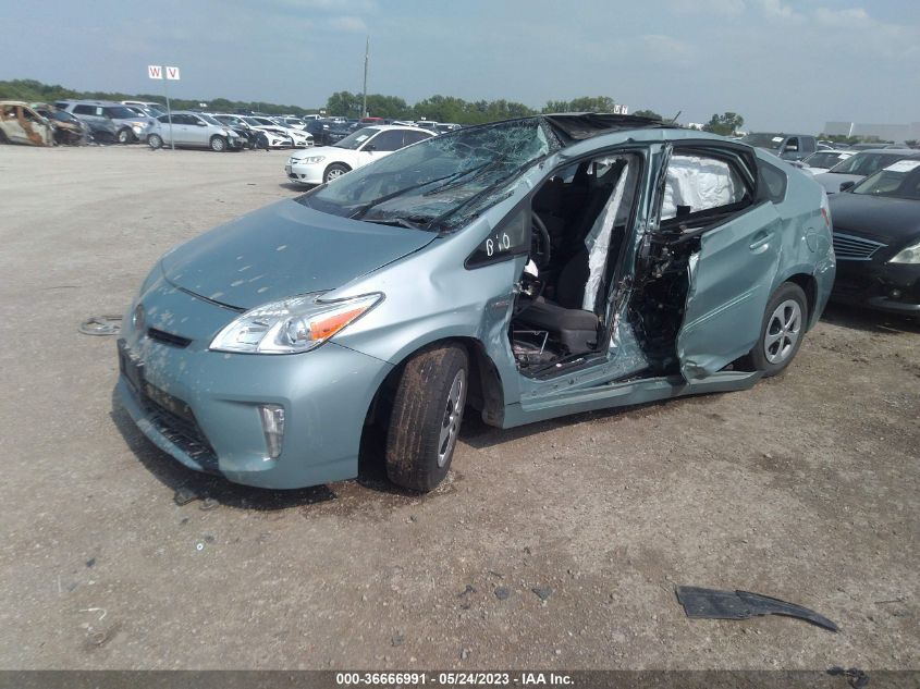 2015 TOYOTA PRIUS FOUR - JTDKN3DU9F1913822