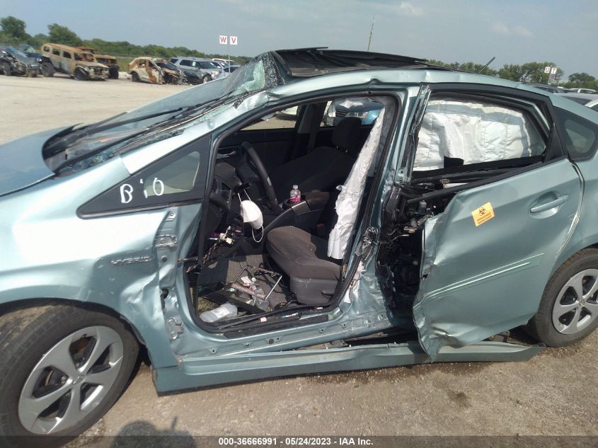 2015 TOYOTA PRIUS FOUR - JTDKN3DU9F1913822