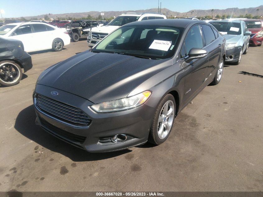 2013 FORD FUSION SE HYBRID - 3FA6P0LU2DR267852