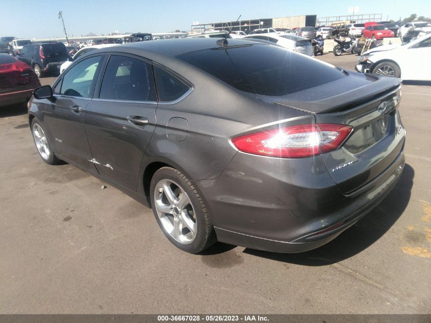 2013 FORD FUSION SE HYBRID - 3FA6P0LU2DR267852