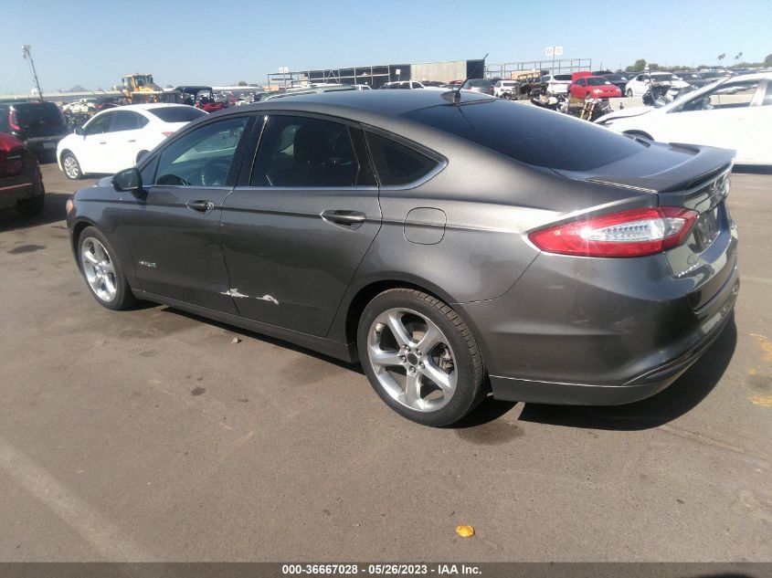 2013 FORD FUSION SE HYBRID - 3FA6P0LU2DR267852