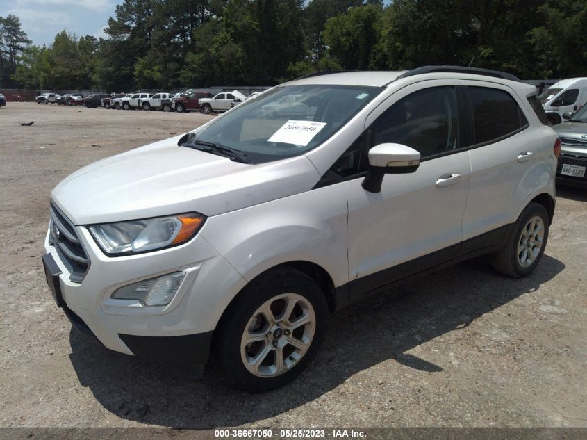 2018 FORD ECOSPORT SE - MAJ3P1TE9JC174368
