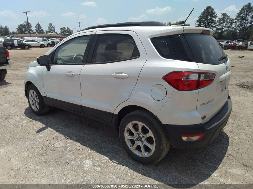 2018 FORD ECOSPORT SE - MAJ3P1TE9JC174368
