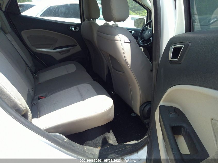 2018 FORD ECOSPORT SE - MAJ3P1TE9JC174368
