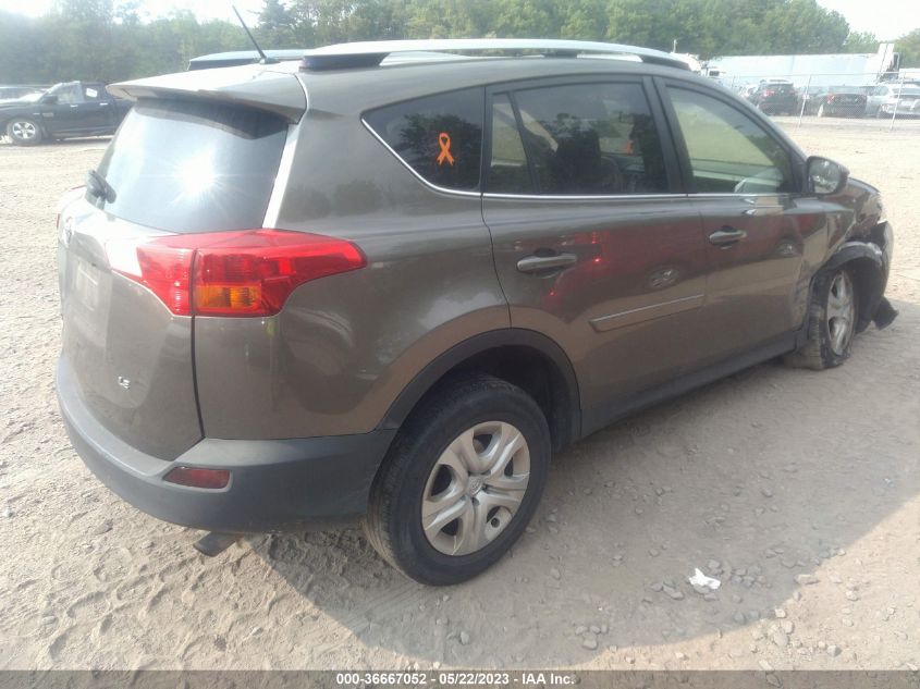 2014 TOYOTA RAV4 LE - JTMBFREV8ED056140