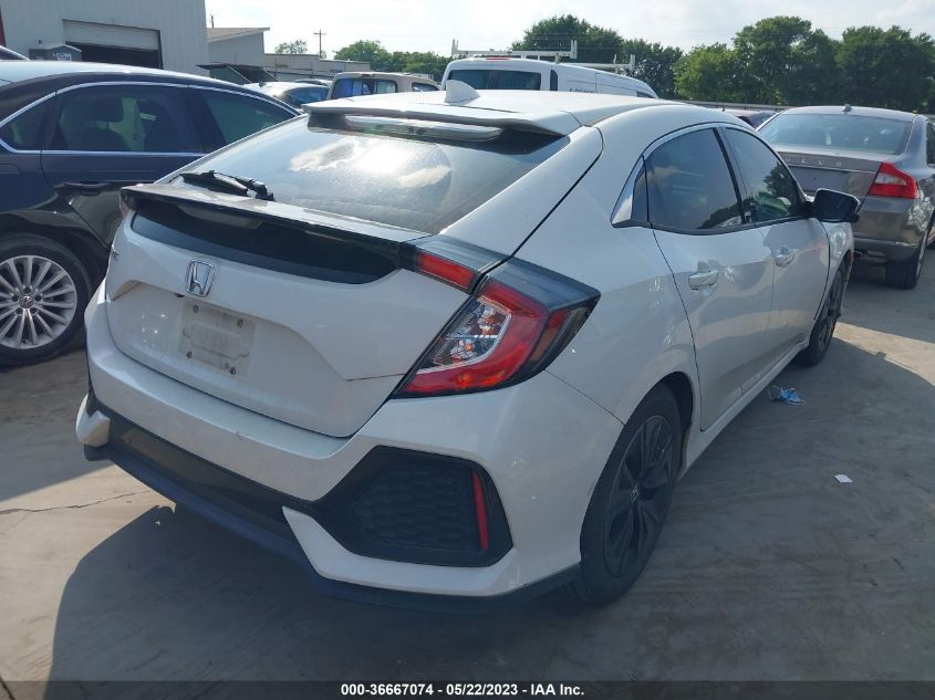 2017 HONDA CIVIC HATCHBACK EX - SHHFK7H59HU208127