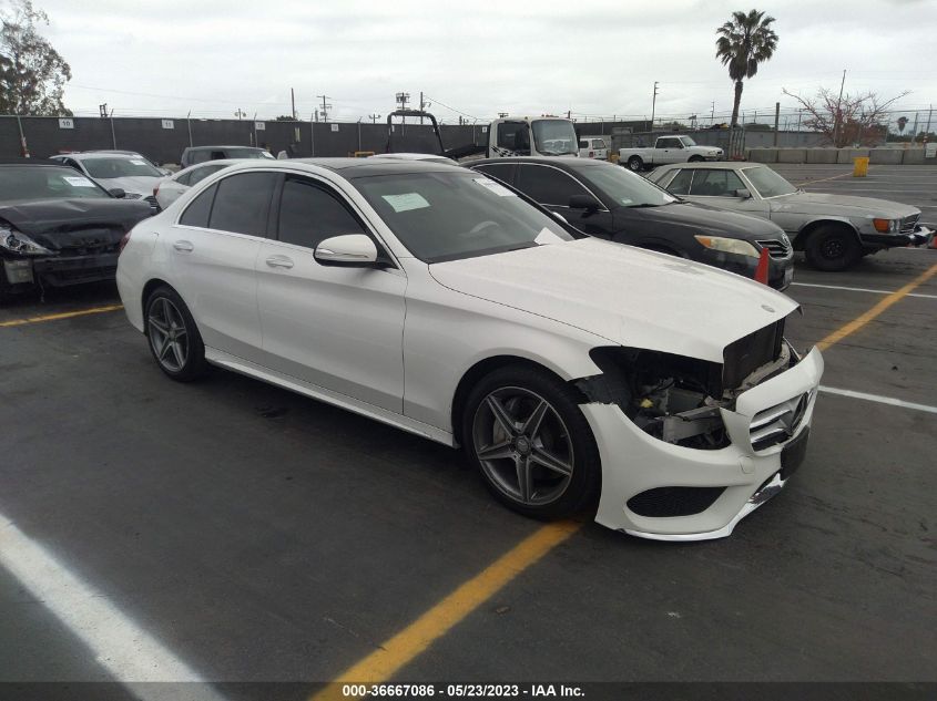 2015 MERCEDES-BENZ C-CLASS C 300 - 55SWF4KB5FU035379
