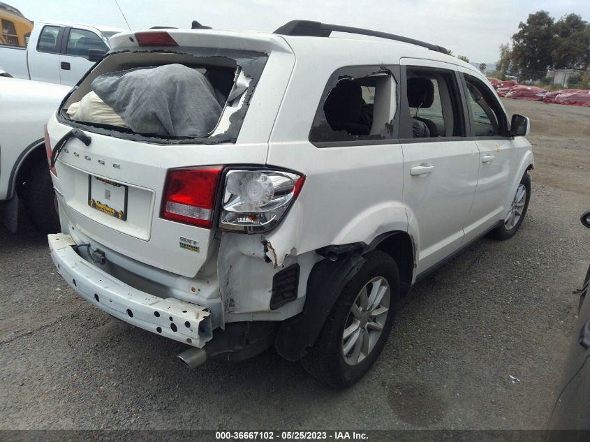 2014 DODGE JOURNEY SXT - 3C4PDCBG9ET296872