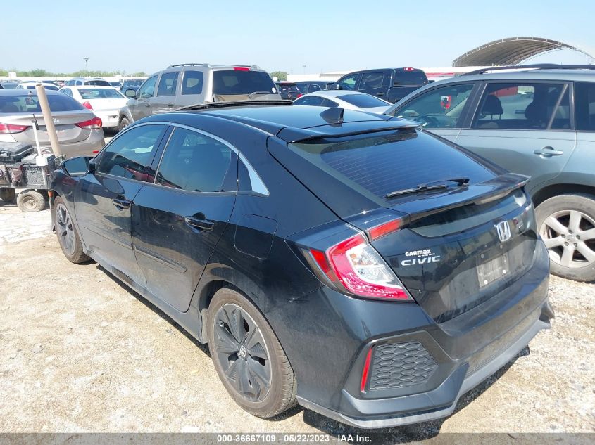 2018 HONDA CIVIC HATCHBACK EX - SHHFK7H58JU234546