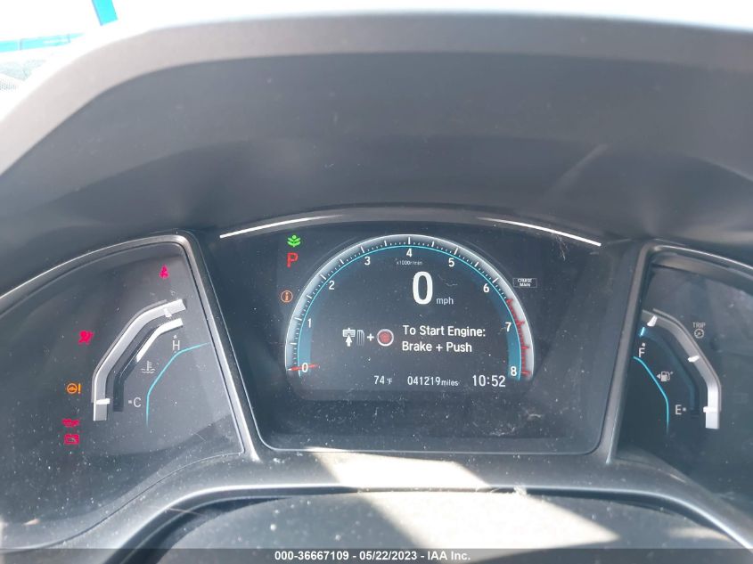 2018 HONDA CIVIC HATCHBACK EX - SHHFK7H58JU234546