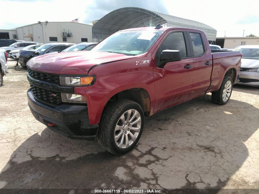 2019 CHEVROLET SILVERADO 1500 CUSTOM TRAIL BOSS - 1GCRYCEF9KZ237034