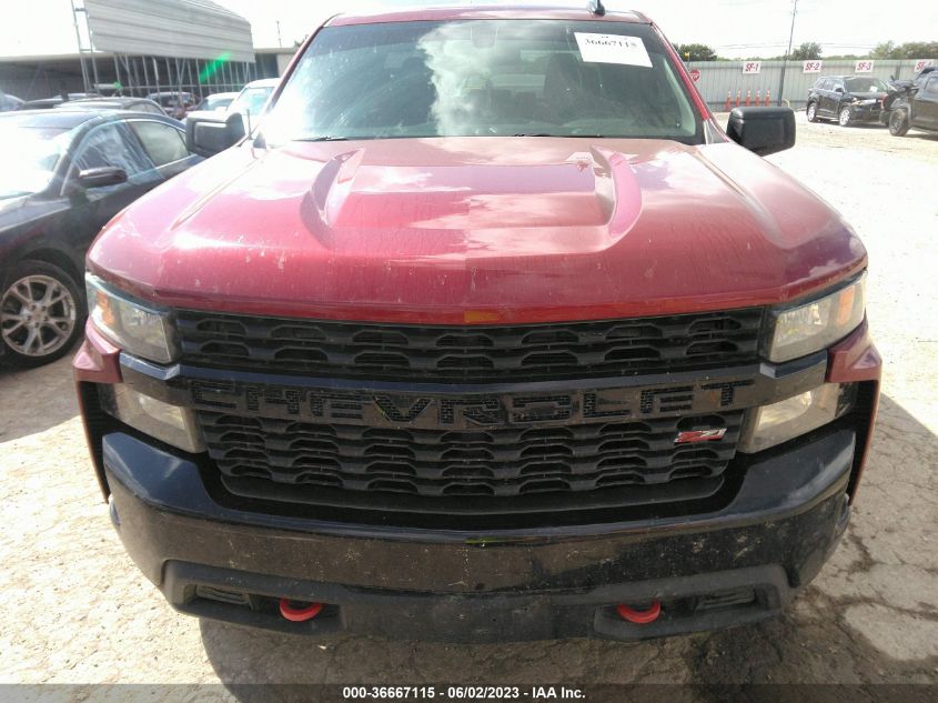 2019 CHEVROLET SILVERADO 1500 CUSTOM TRAIL BOSS - 1GCRYCEF9KZ237034