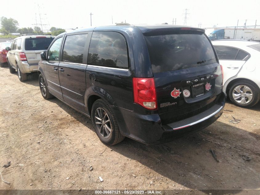 2017 DODGE GRAND CARAVAN SXT - 2C4RDGCG8HR625048
