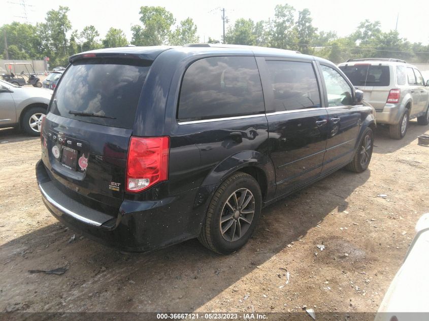 2017 DODGE GRAND CARAVAN SXT - 2C4RDGCG8HR625048