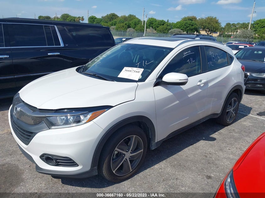 VIN 3CZRU6H55MM753650 2021 HONDA HR-V EX