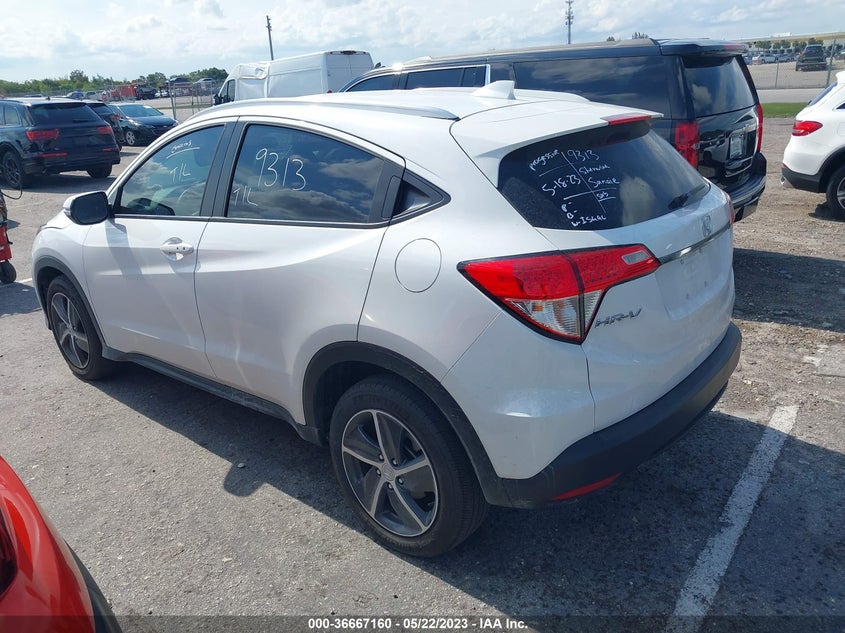 VIN 3CZRU6H55MM753650 2021 HONDA HR-V EX