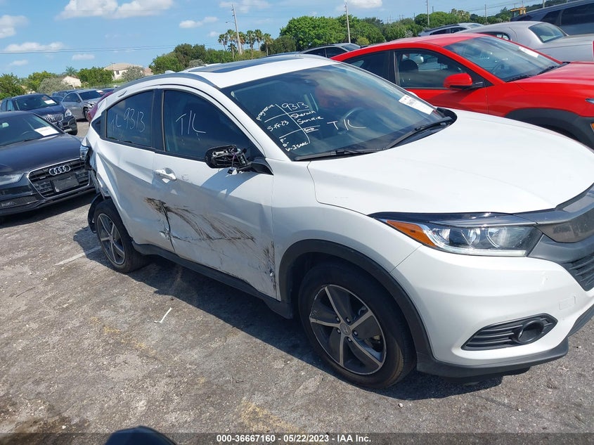 VIN 3CZRU6H55MM753650 2021 HONDA HR-V EX