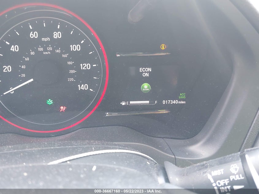 VIN 3CZRU6H55MM753650 2021 HONDA HR-V EX