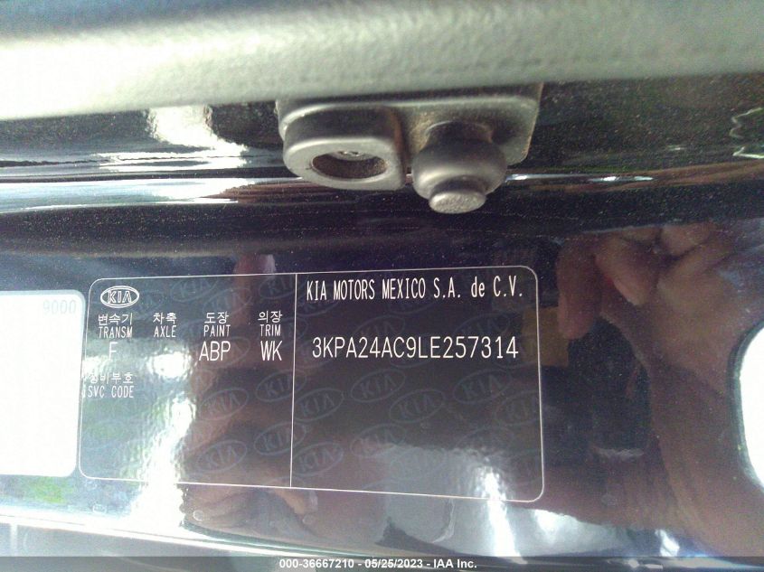 2020 KIA RIO - 3KPA24AC9LE257314
