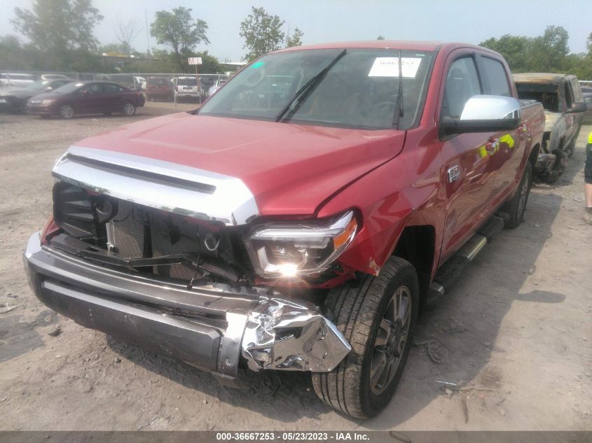 2021 TOYOTA TUNDRA 4WD PLATINUM/1794 EDITION - 5TFAY5F14MX023322