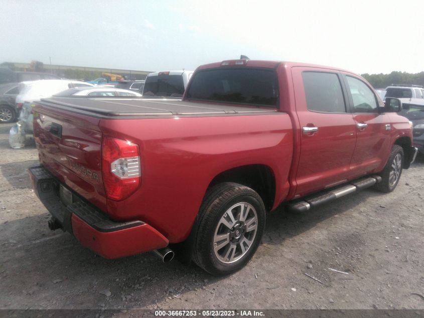 2021 TOYOTA TUNDRA 4WD PLATINUM/1794 EDITION - 5TFAY5F14MX023322