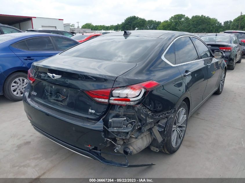 2018 GENESIS G80 3.8L - KMHGN4JE4JU227831