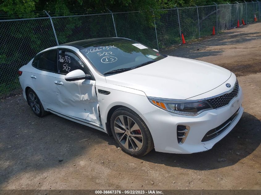 2016 KIA OPTIMA SXL TURBO - 5XXGV4L29GG020390